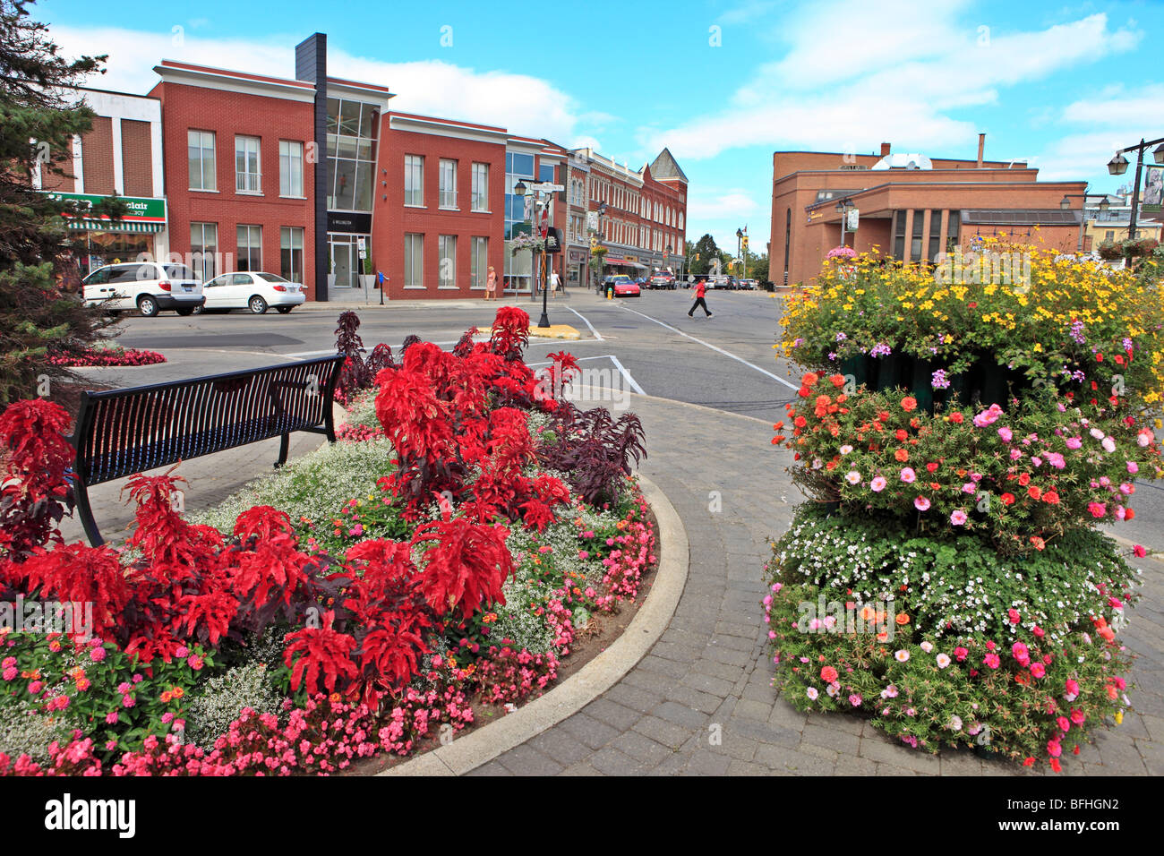 Downtown Stratford, Ontario, Canada Stock Photo Alamy