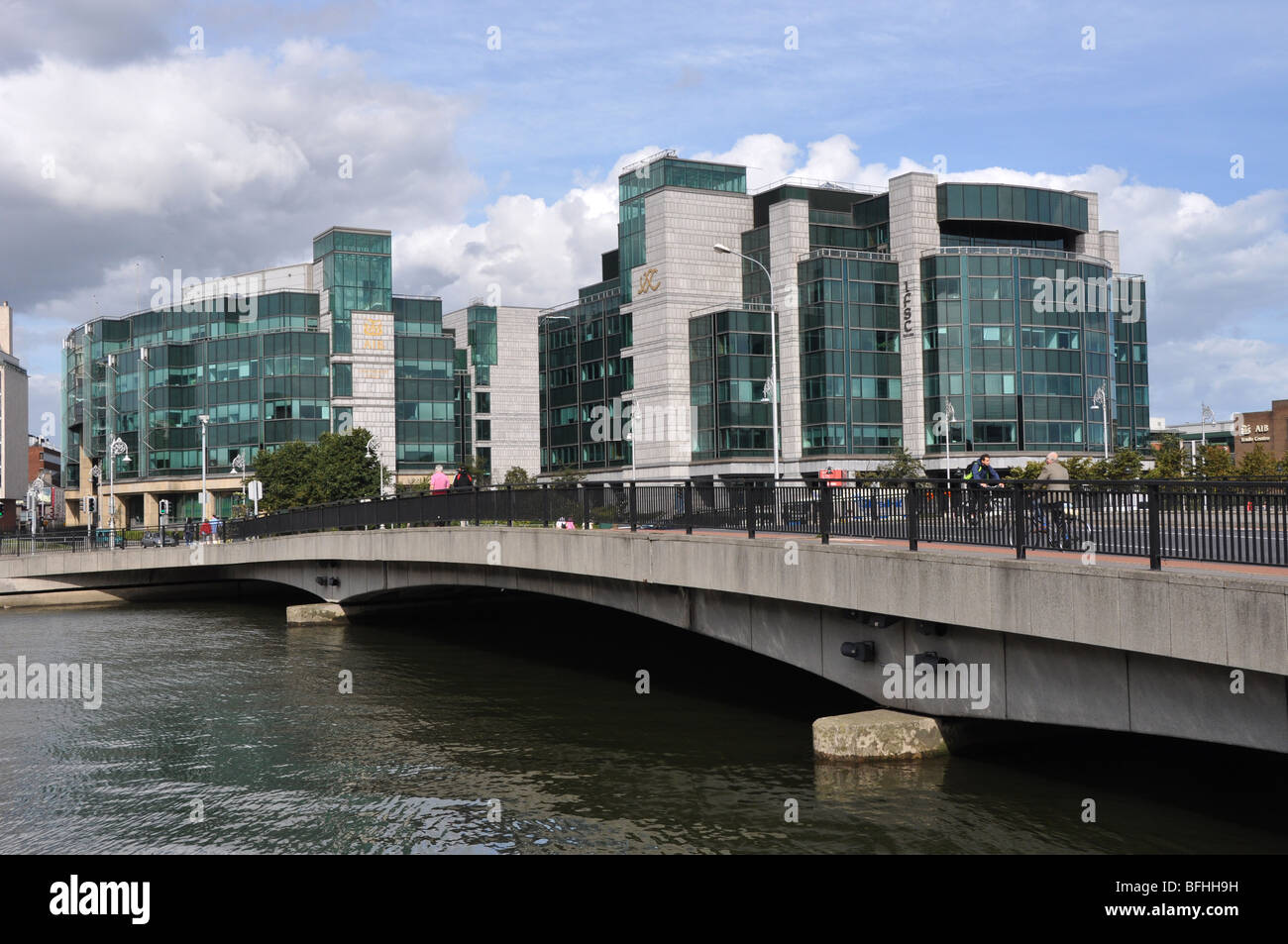 Financial Centre Dublin Dublin Ireland Stock Photo