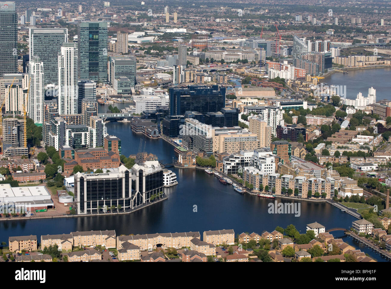 Excel london aerial hi-res stock photography and images - Alamy