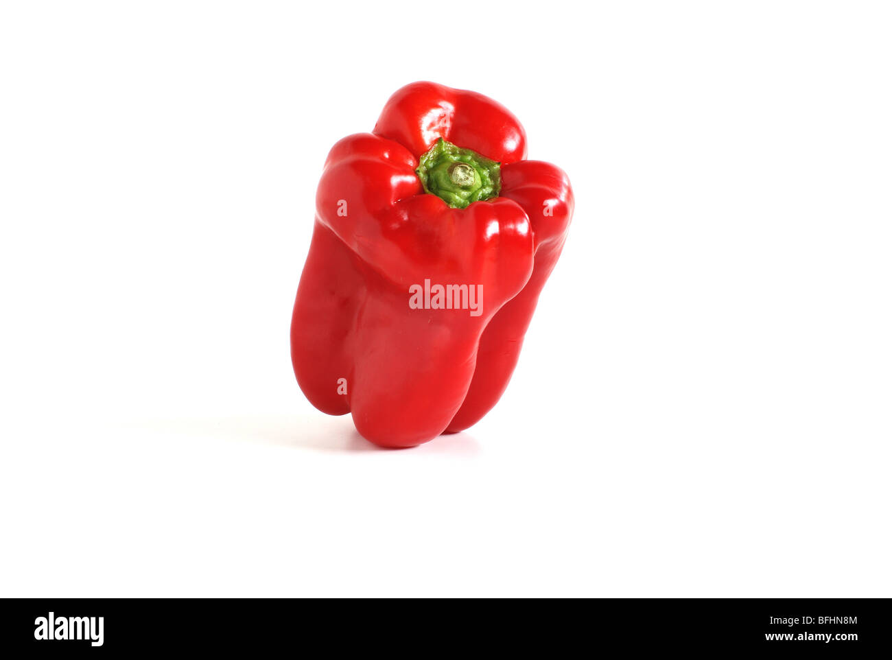 Red pepper isolated on white background Stock Photo - Alamy