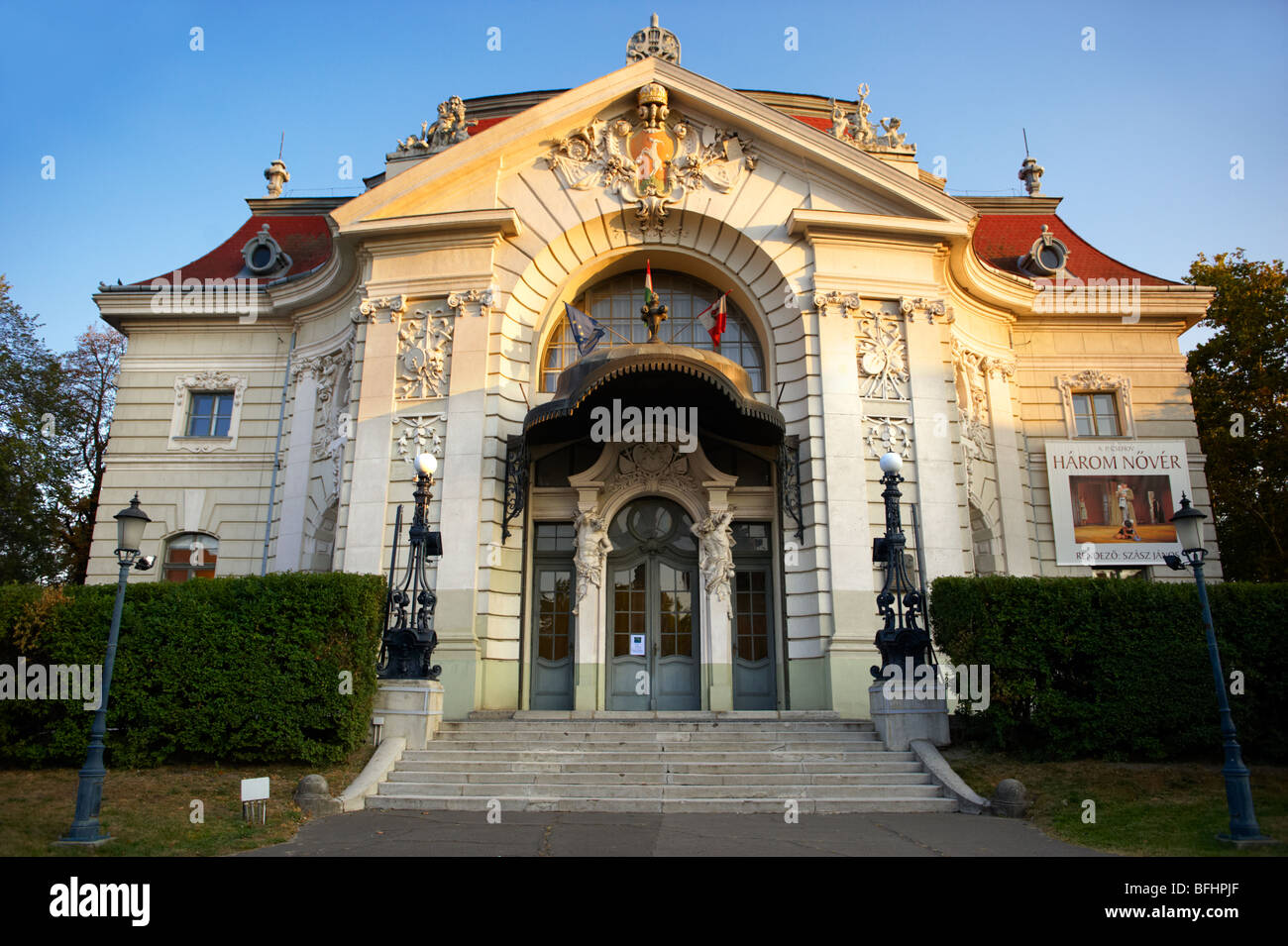 The Baroque Katona Josef Theatre, Hungary Kecskemet Stock Photo Alamy