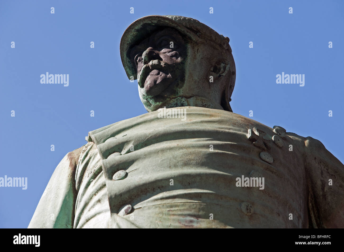 Statue of Otto Von Bismarck Stock Photo