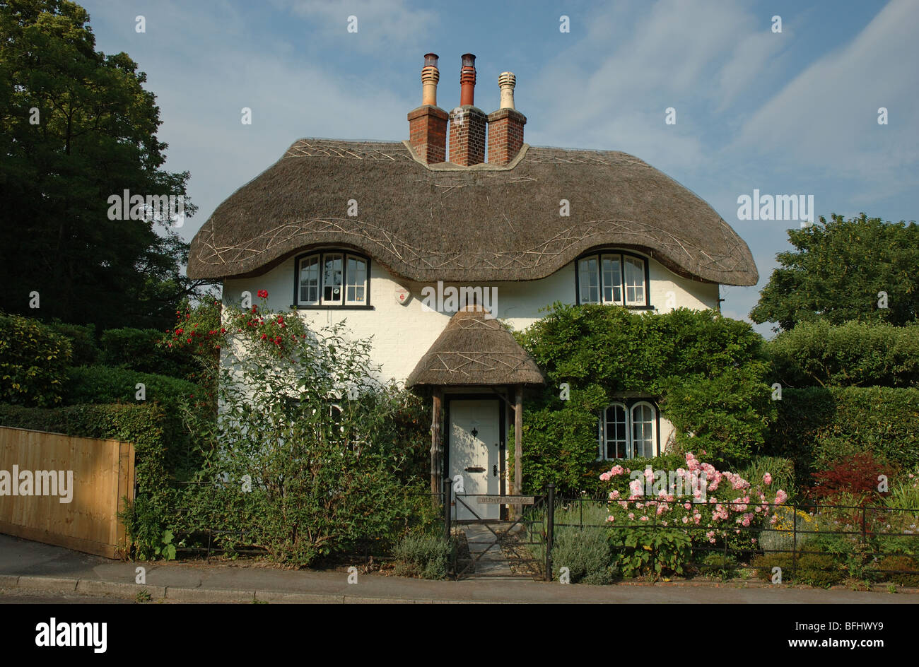 Beehive Cottage, Swan Green, Lyndhurst, New Forest, Hampshire, England, UK Stock Photo