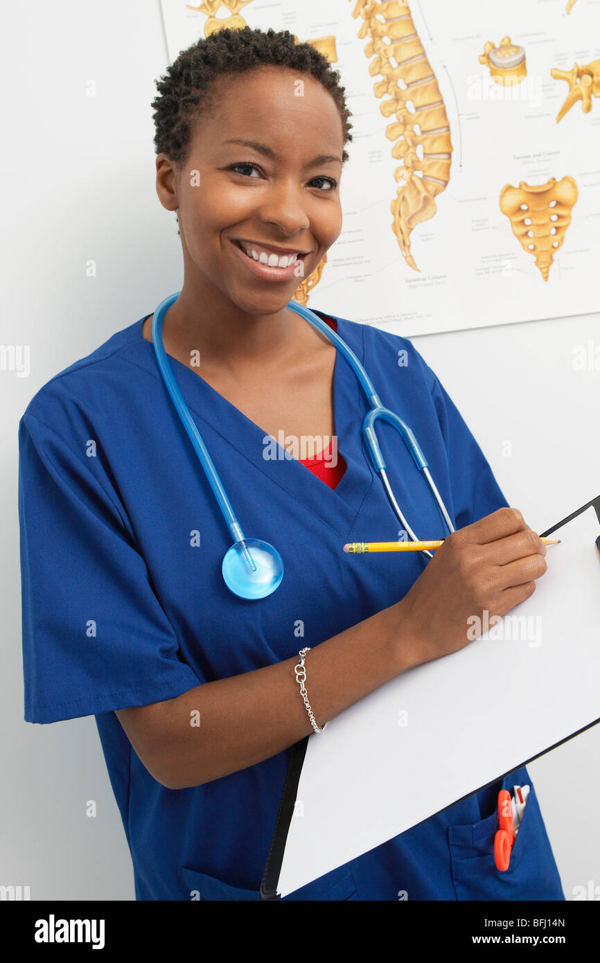 Female nurse working in hospital,portrait Stock Photo - Alamy