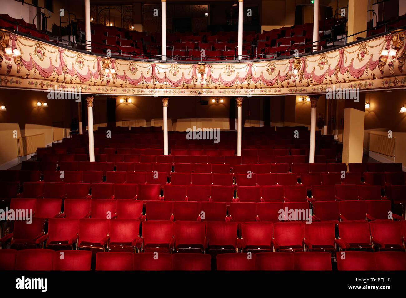 Empty theatre Stock Photo