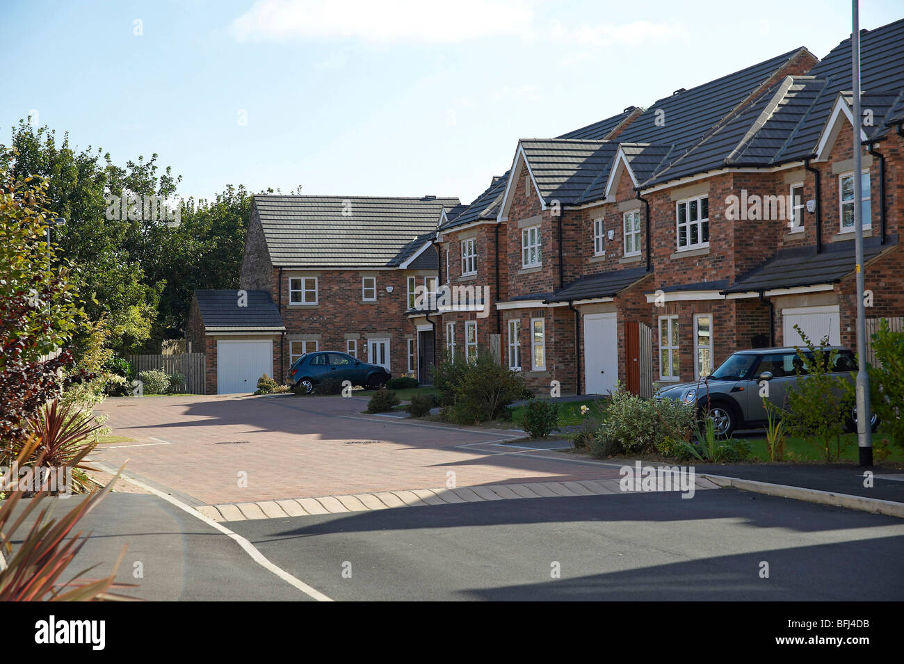 New Housing Development, Wakefield, West Yorkshire, Northern England