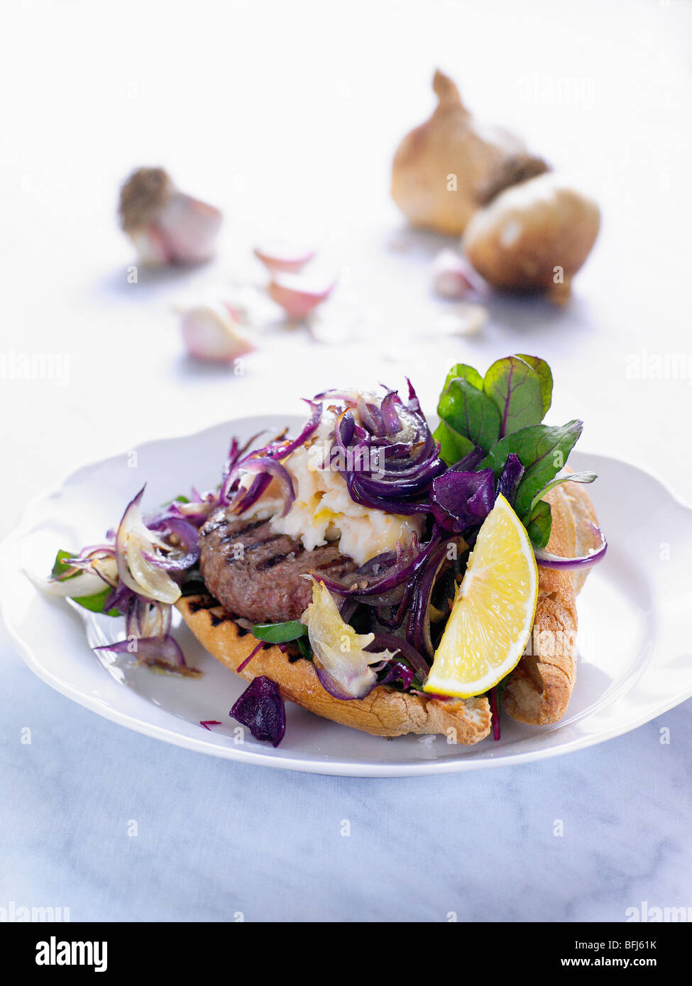 Combination food meat combinations hi-res stock photography and images ...