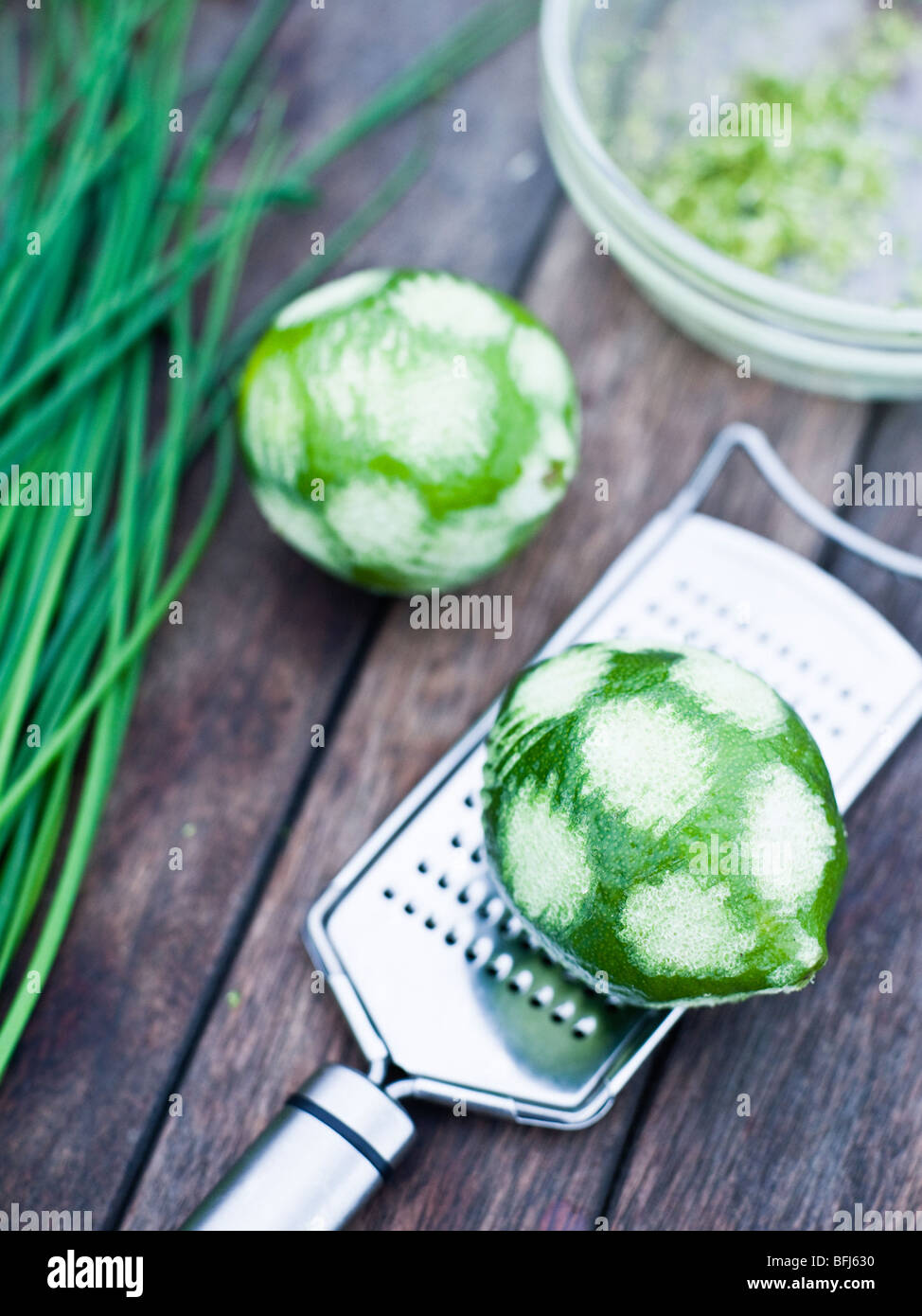 Lime, close-up, Sweden. Stock Photo