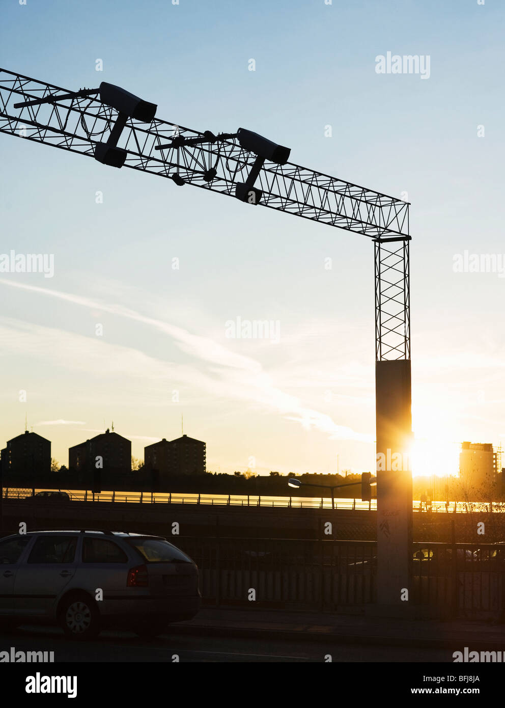 Road toll, Stockholm, Sweden Stock Photo Alamy