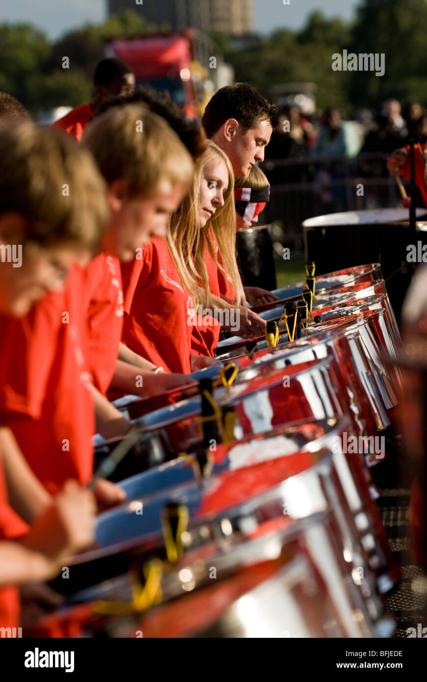 Caribbean carnival instrument hires stock photography and images Alamy