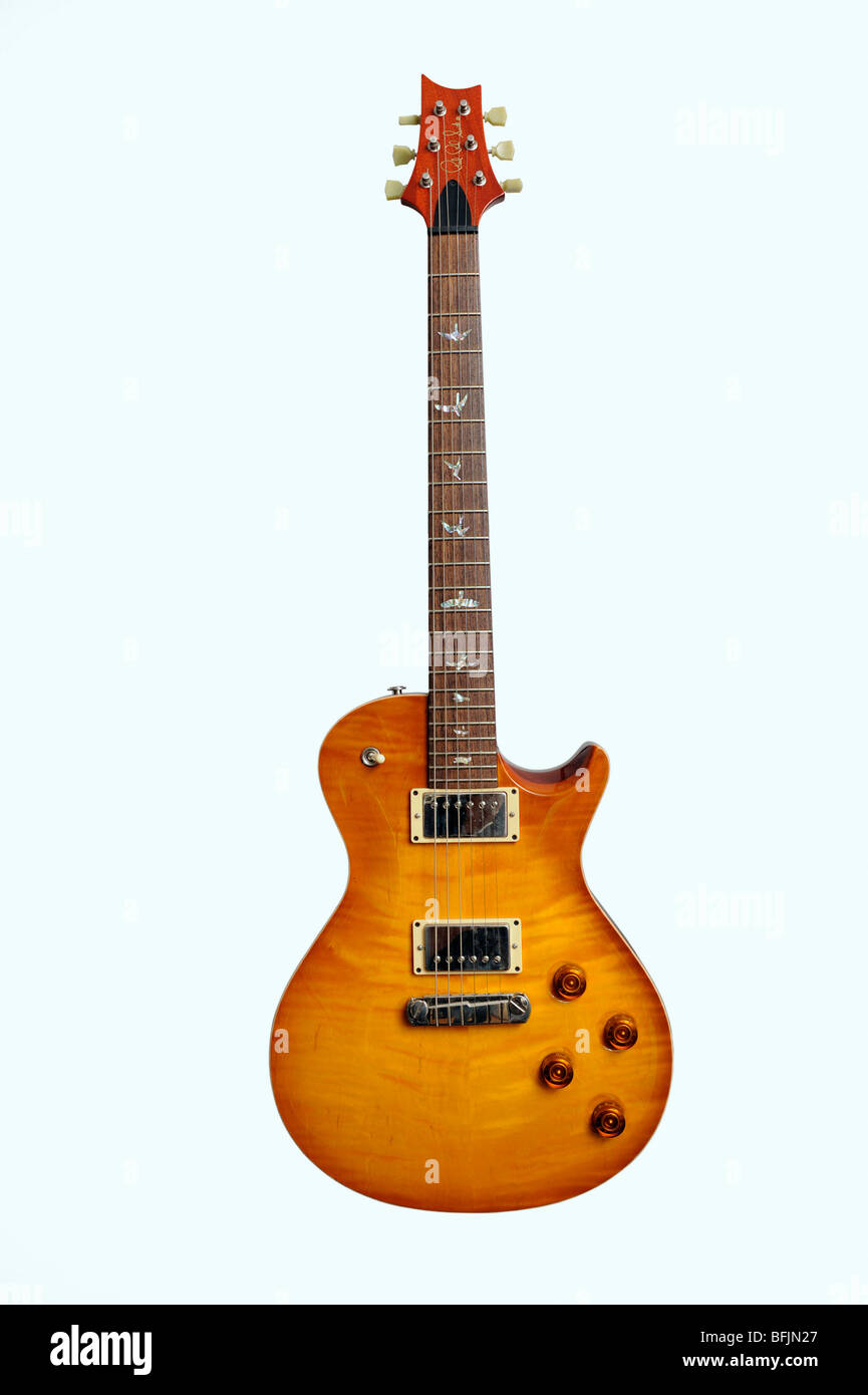 prs paul reed smith electric guitar Stock Photo