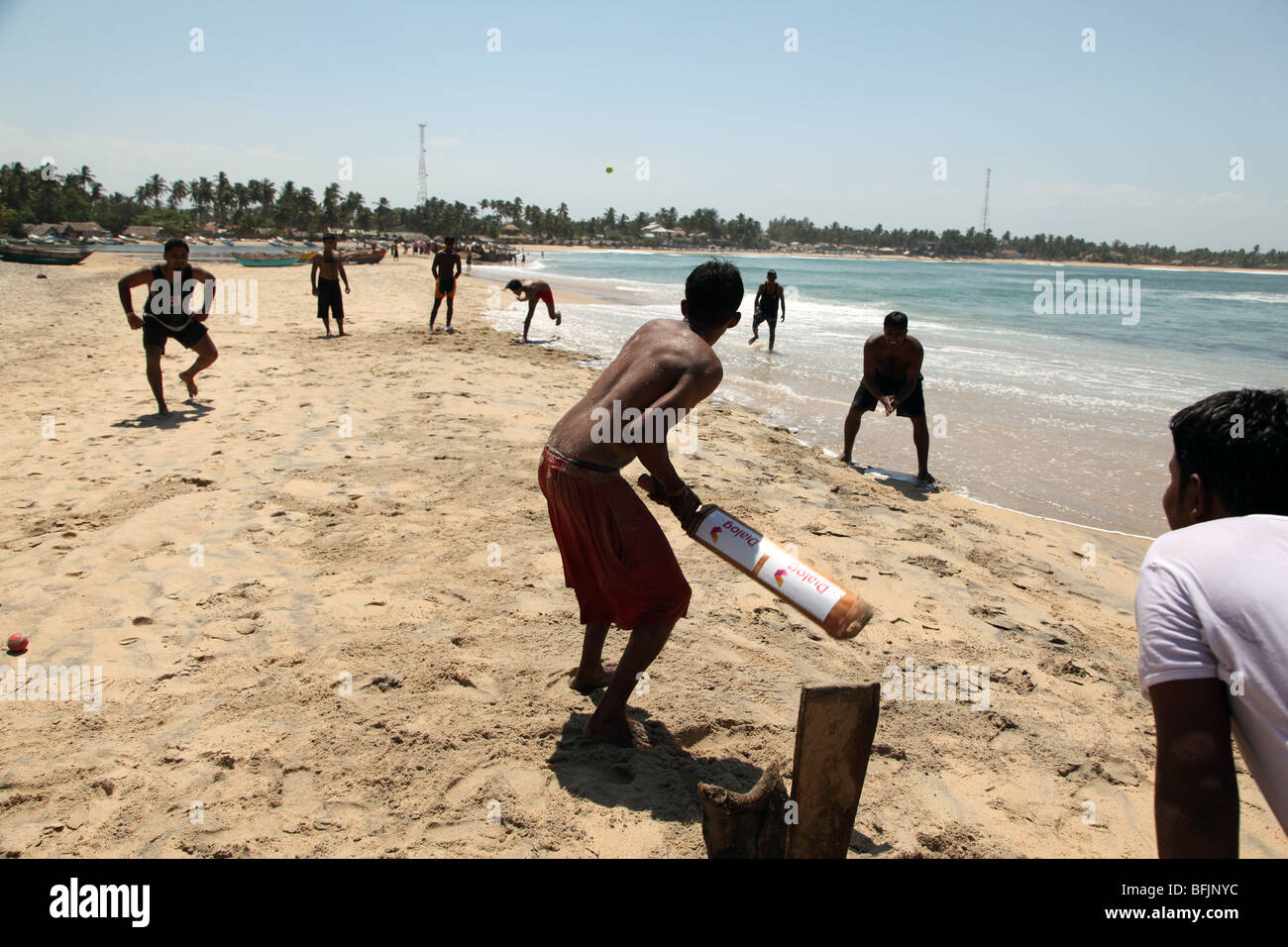 Arugam Bay in Sri Lanka. Stock Photo