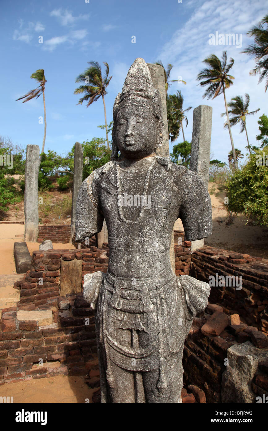 Bhudda statues, Mudu Maha Vihara, Sri Lanka Stock Photo