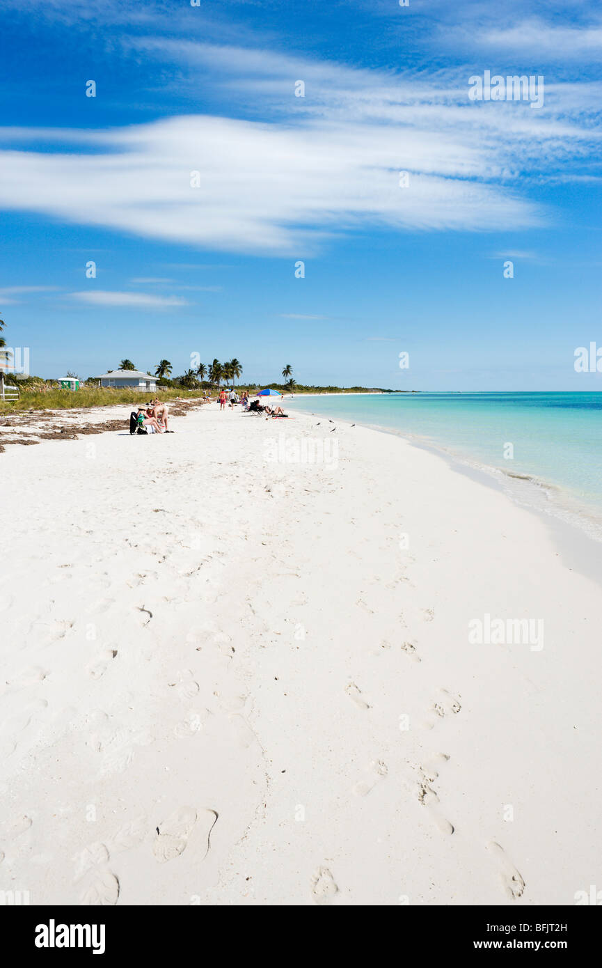 Sandspur Beach, one of the beaches at Bahia Honda State Park, Big Pine Key, Florida Keys, USA Stock Photo