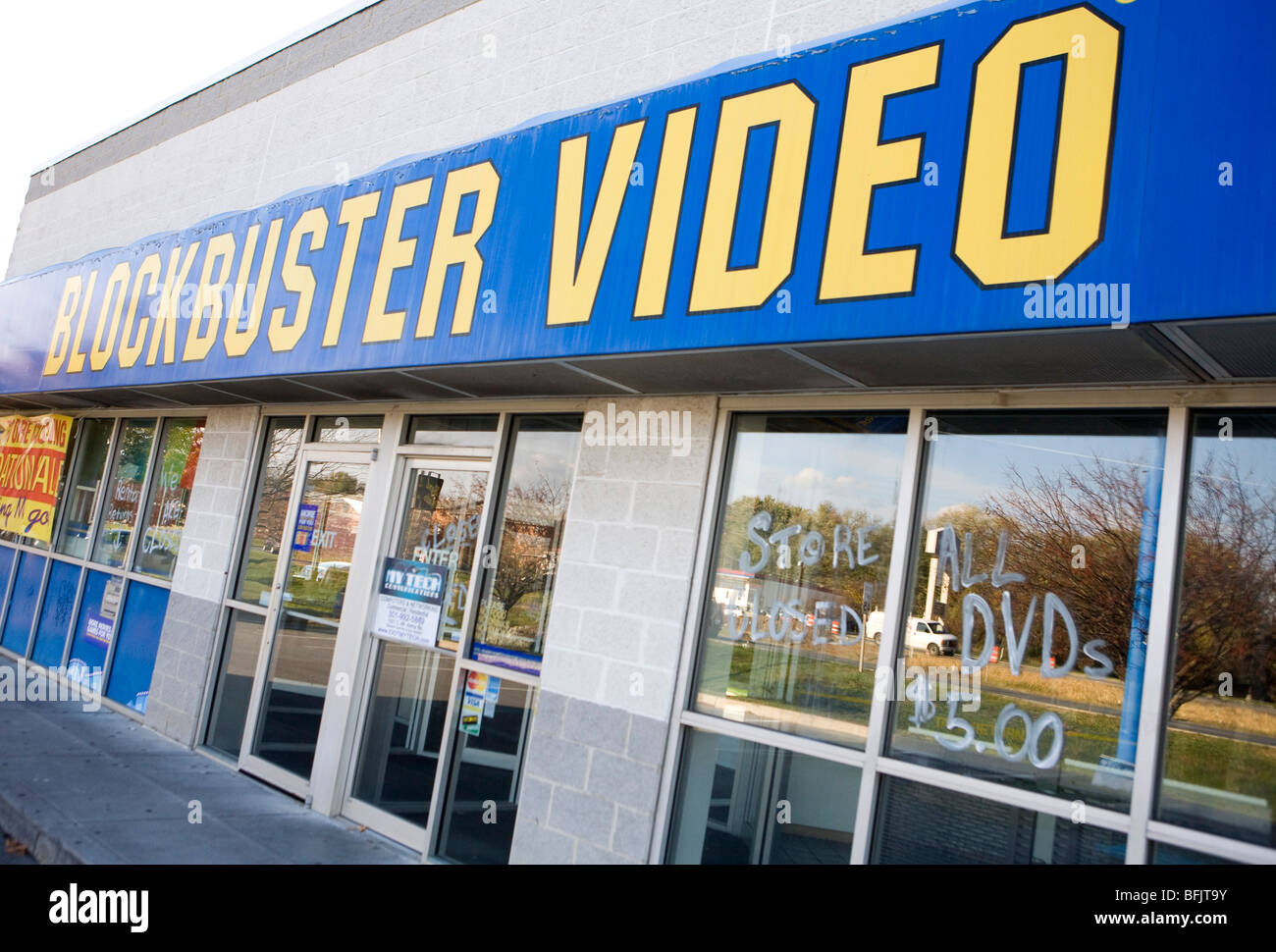 Blockbuster video sale stock