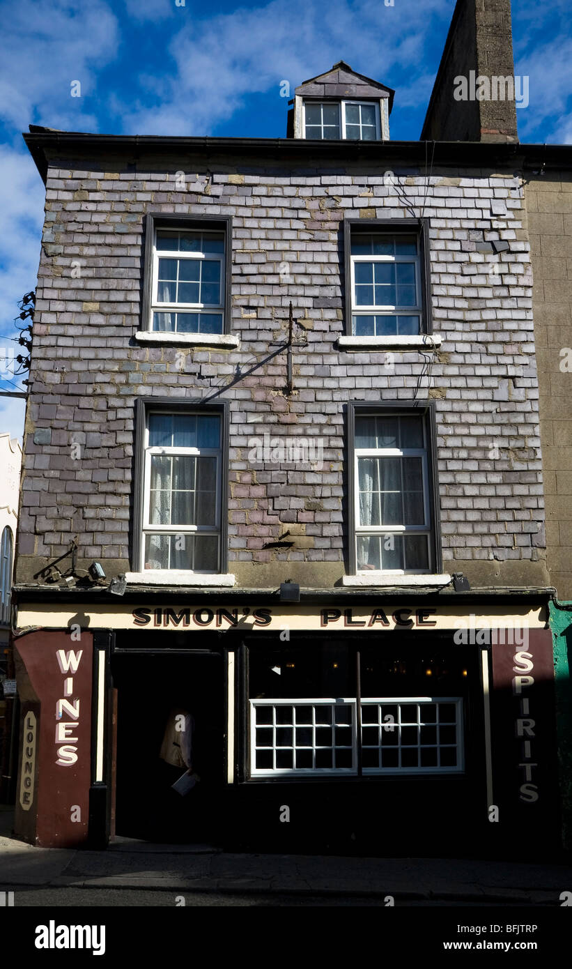 19th Century Traditional Pub, Gastropub and Brewery, Main Street, Wexford Town, Ireland Stock Photo