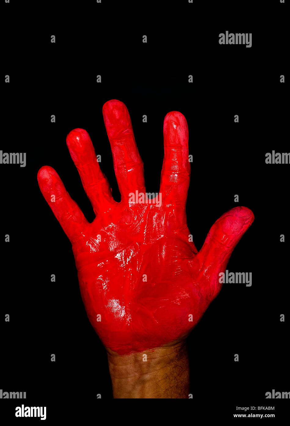 Red handed caught hires stock photography and images Alamy