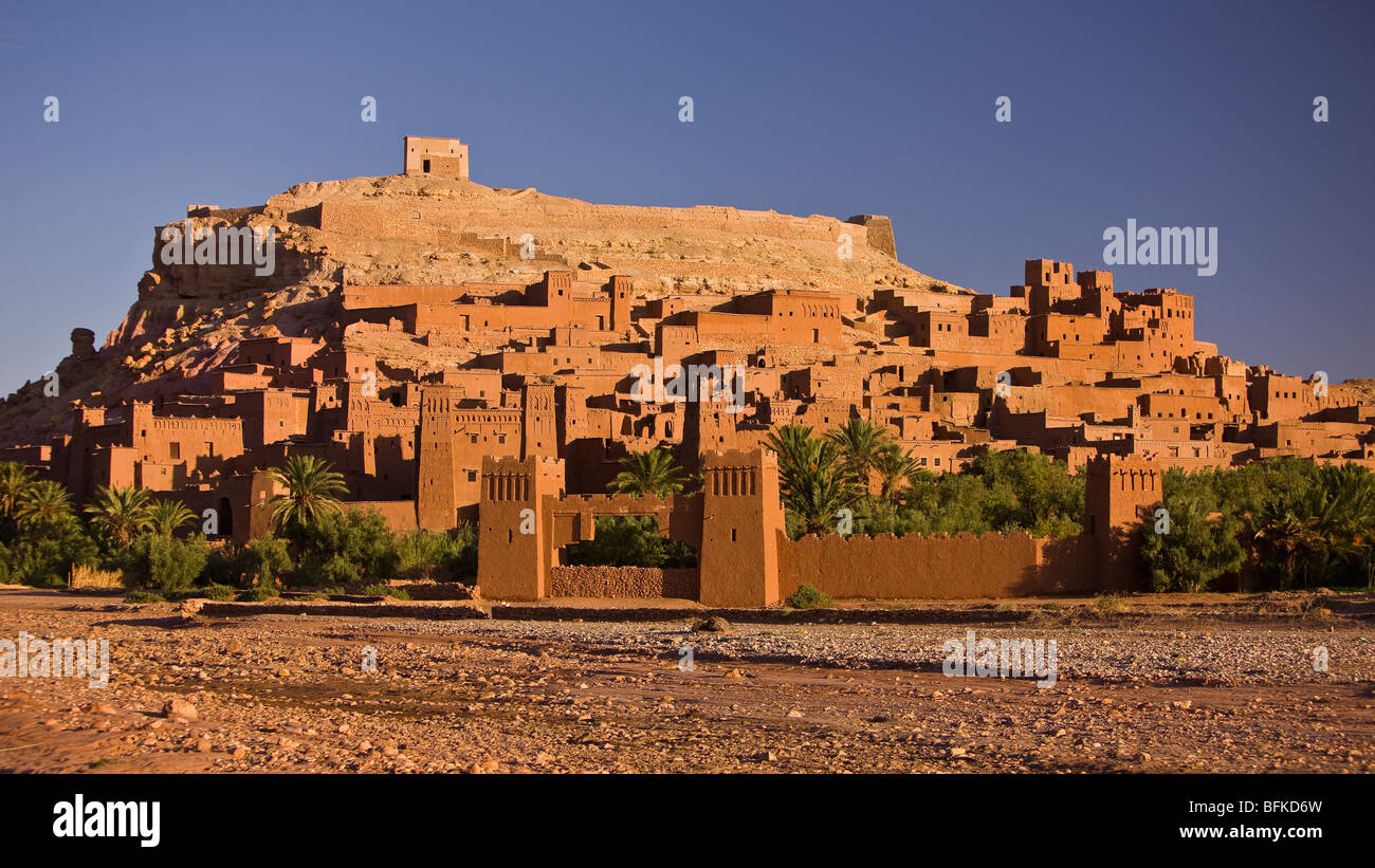 Ouarzazate Province, Morocco - Ksar At Ait Benhaddou. This Fortified 