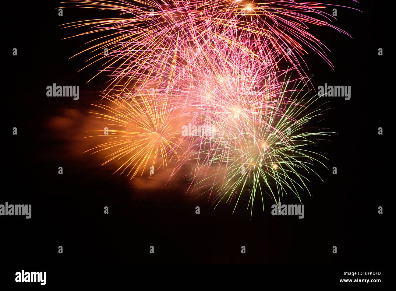 Kobe fireworks hi-res stock photography and images - Alamy