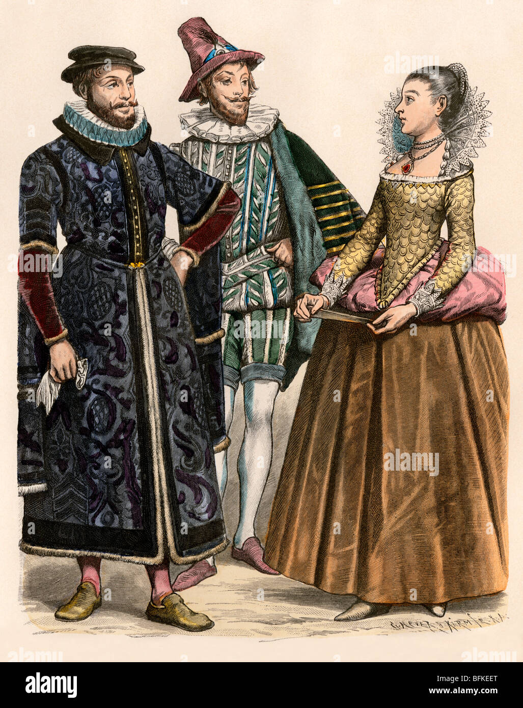 1600's fashion hi-res stock photography and images - Alamy