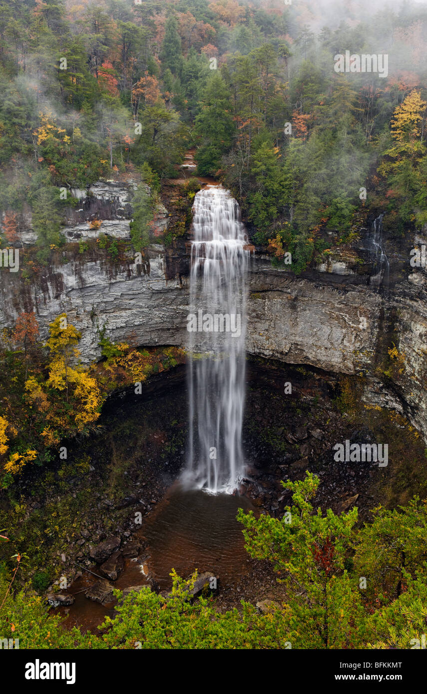 Falls View Fall View of Fall Creek Falls and Autumn Color in Fall Creek Falls State ...