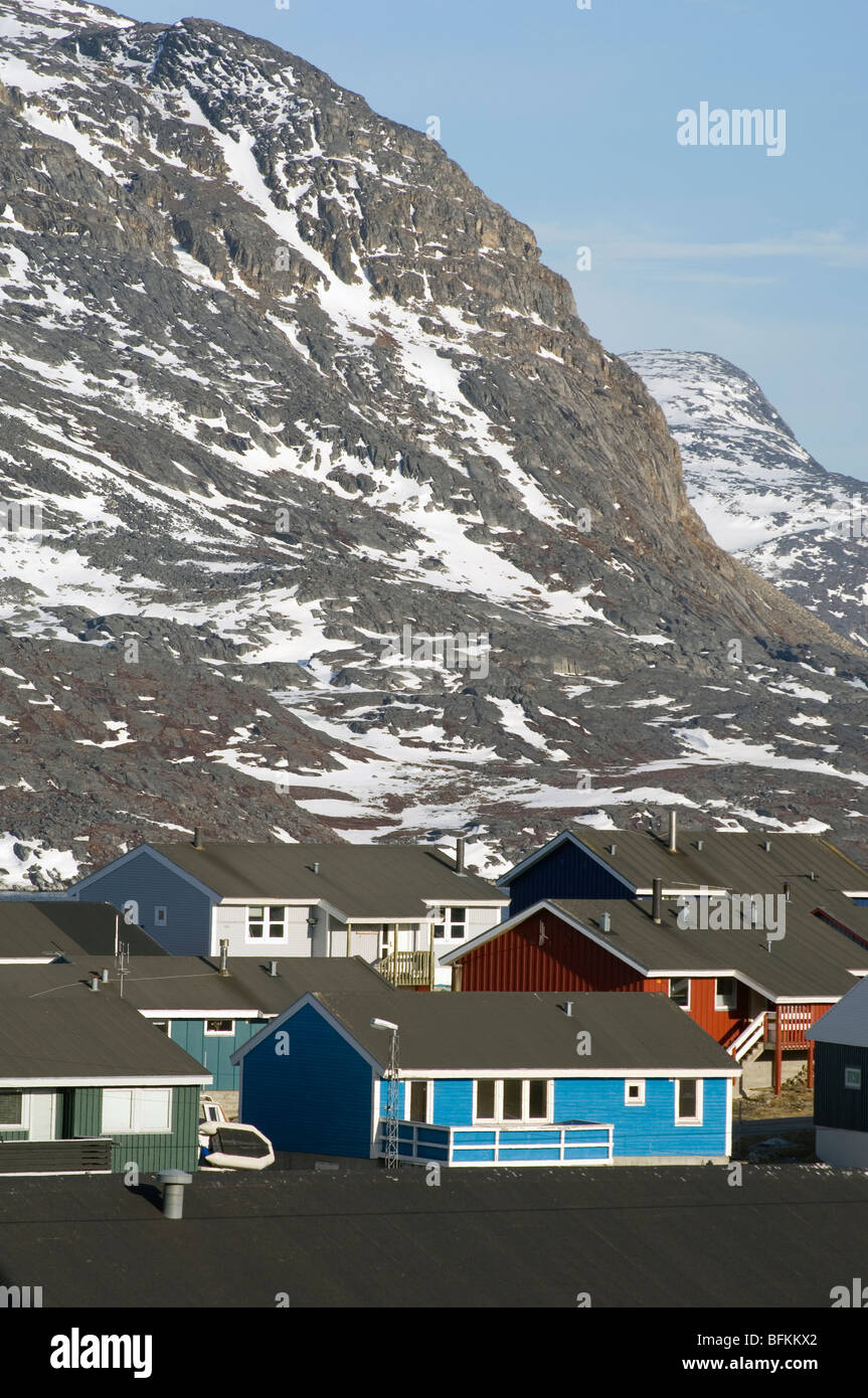 Colorful Houses in Nuuk, Greenland Stock Photo Alamy