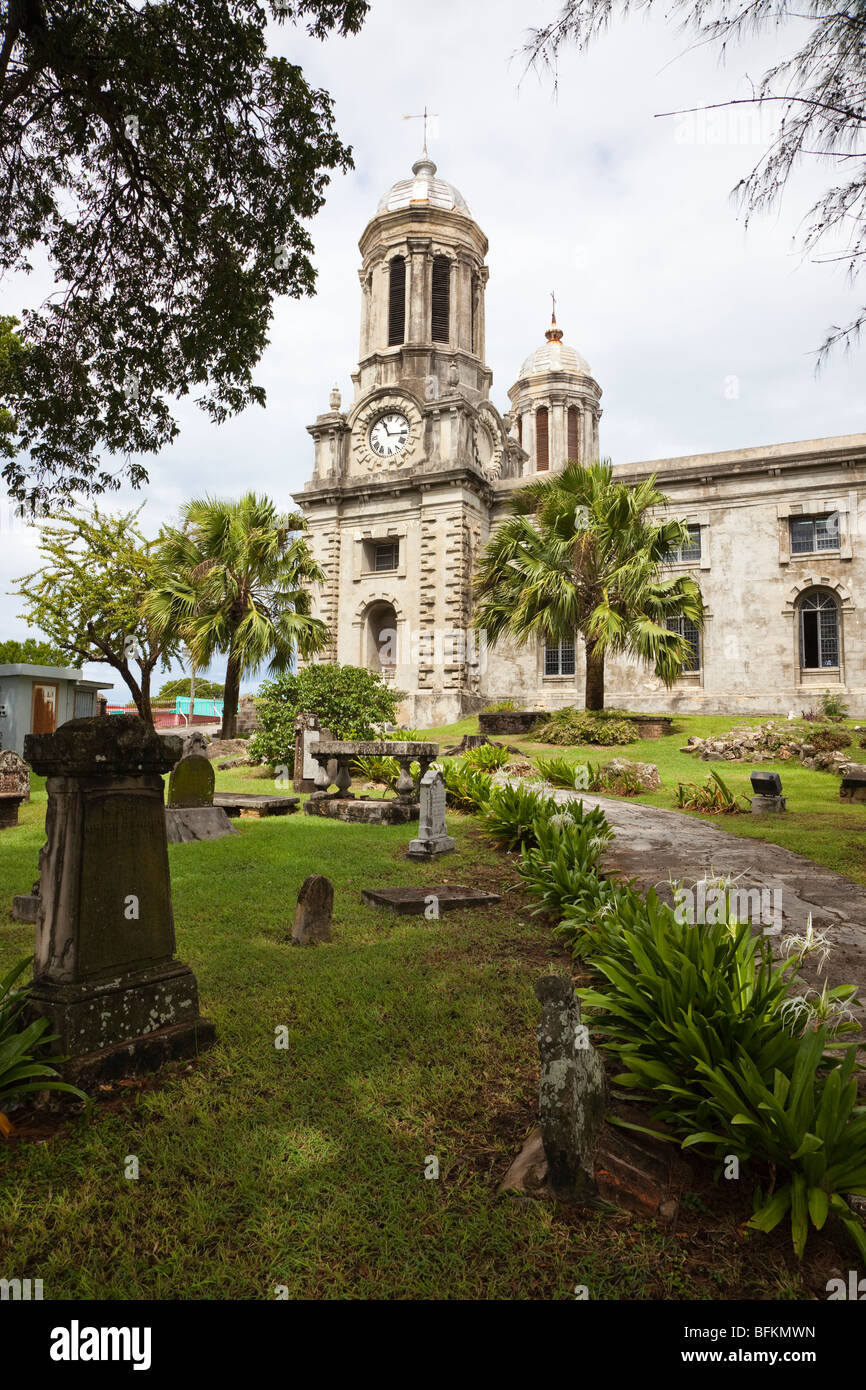 Cathedral of St John the Divine, St Johns, Antigua and Barbuda, West Indies Stock Photo