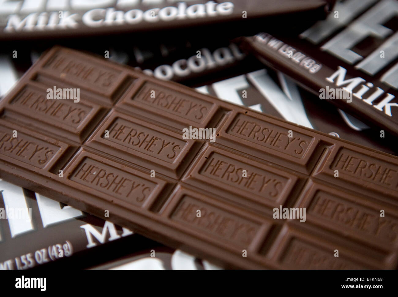 Hershey's and Cadbury chocolates Stock Photo Alamy