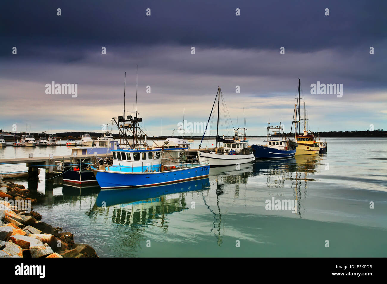 Saint Helen's Tasmania Australia Stock Photo Alamy
