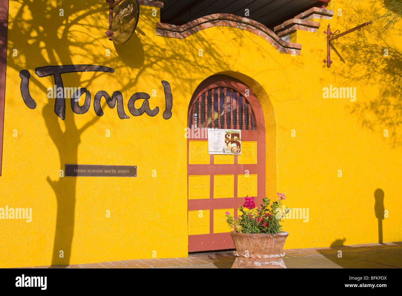 El Charro restaurant in El Presidio district of Tucson Stock Photo Alamy