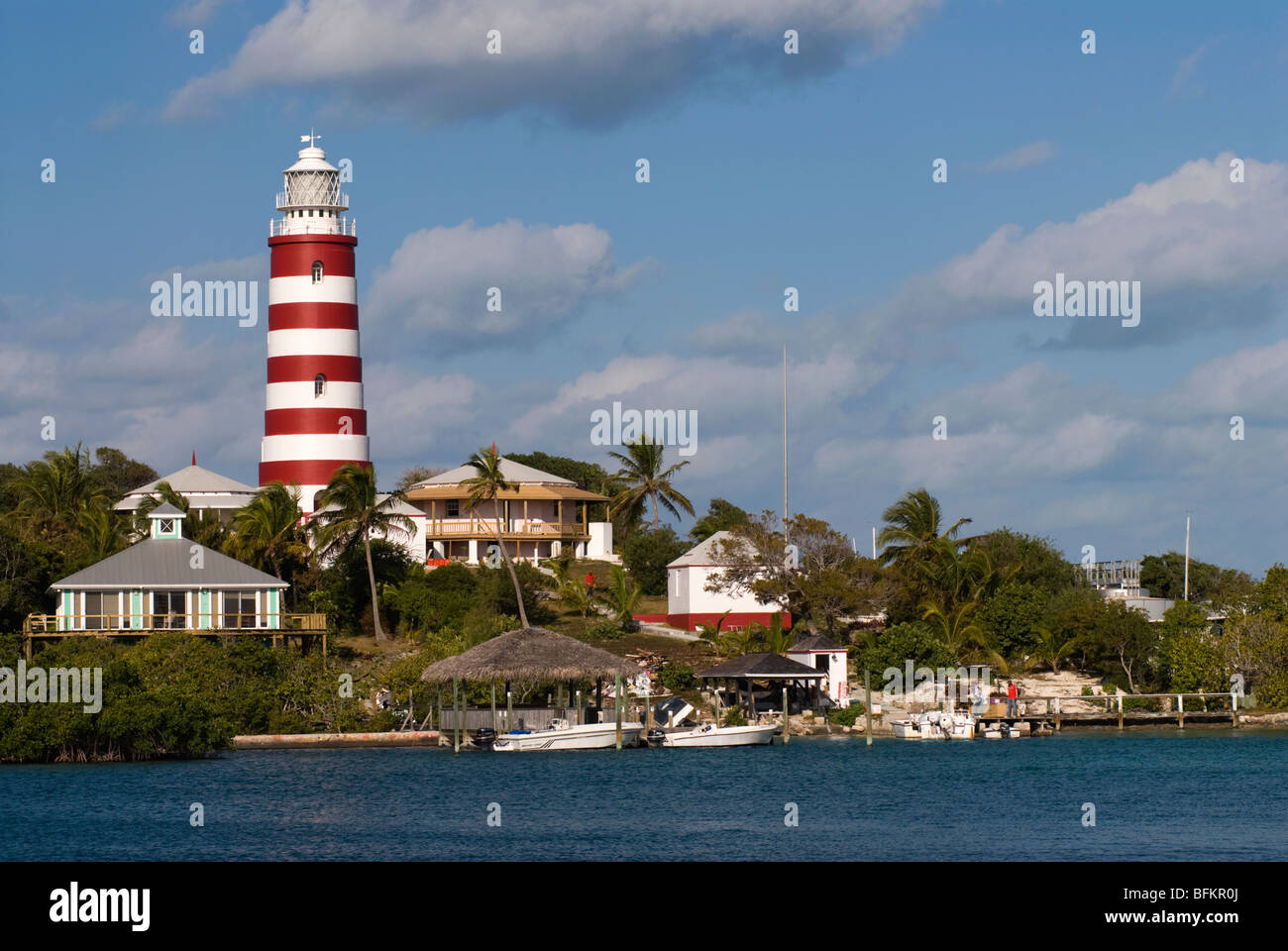 Hope Town Lighthouse, Hope Town, Abaco, Bahamas Stock Photo Alamy