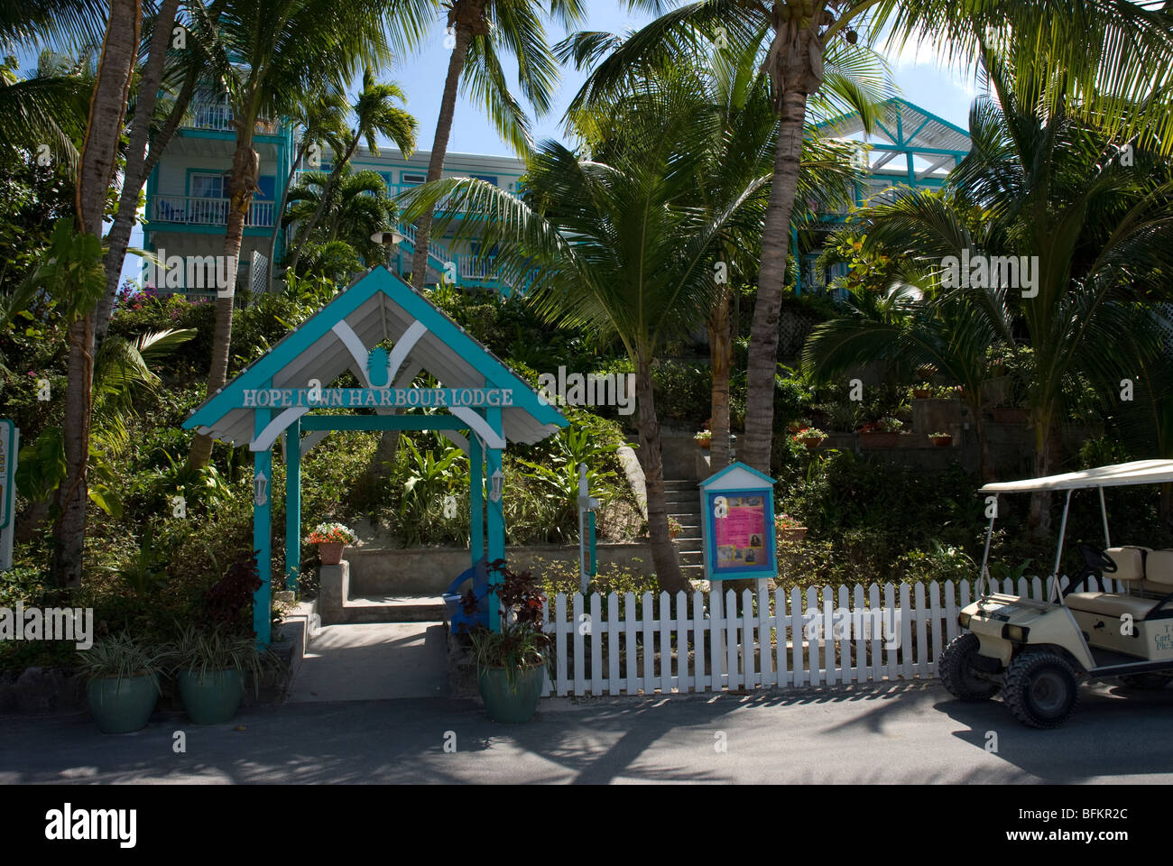 Hope Town Harbour Lodge, Hope Town, Abaco, Bahamas Stock Photo Alamy