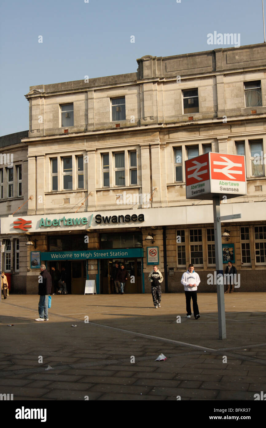 Swansea railway station hires stock photography and images Alamy