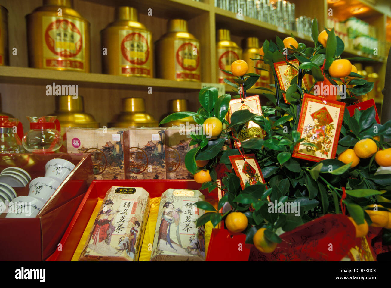 Tea Shop Chinatown Vancouver British Columbia Canada Stock Photo Tea Shop Chinatown Vancouver British Columbia Canada Stock Photo