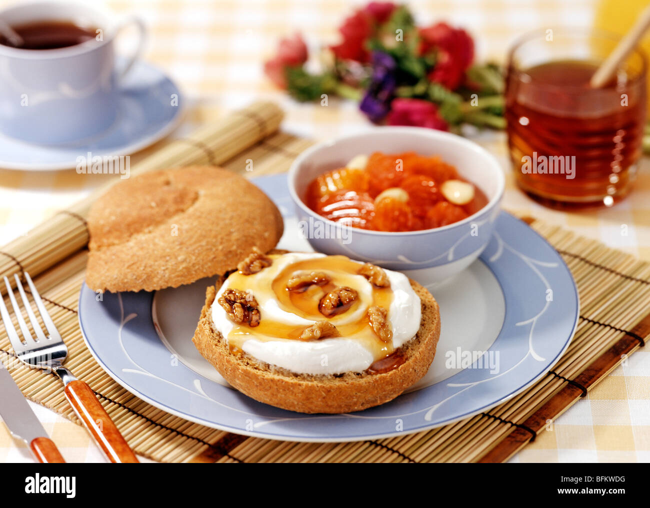 Homemade brunch Stock Photo
