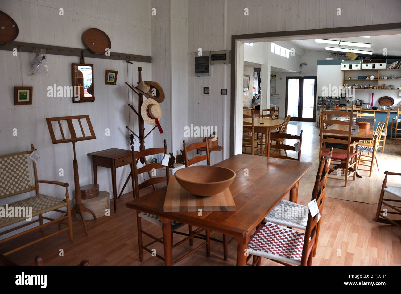 Shaker Museum and Shop at Ballintore Ireland Stock Photo Alamy