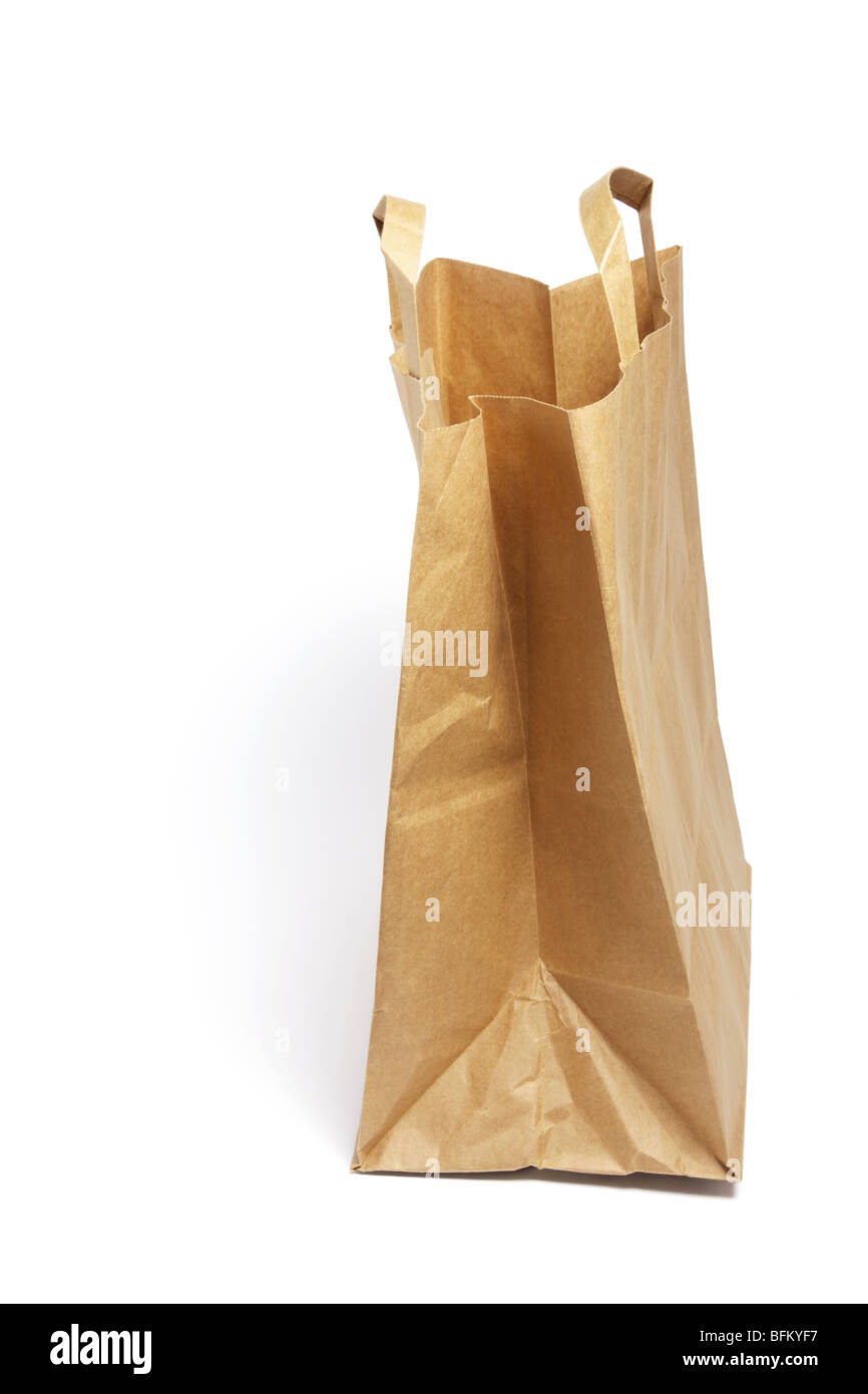 Brown Paper Bag Stock Photo Alamy