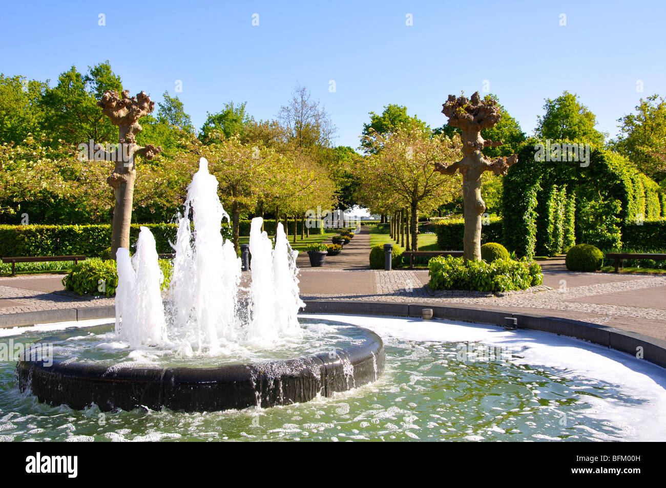 Keukenhof world's largest flower park (Holland Stock Photo Alamy