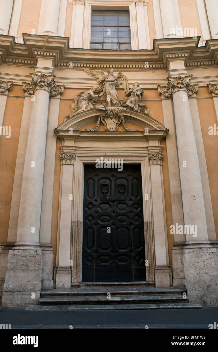 Door And Entrance With Classic Italian Design Stock Photo Alamy