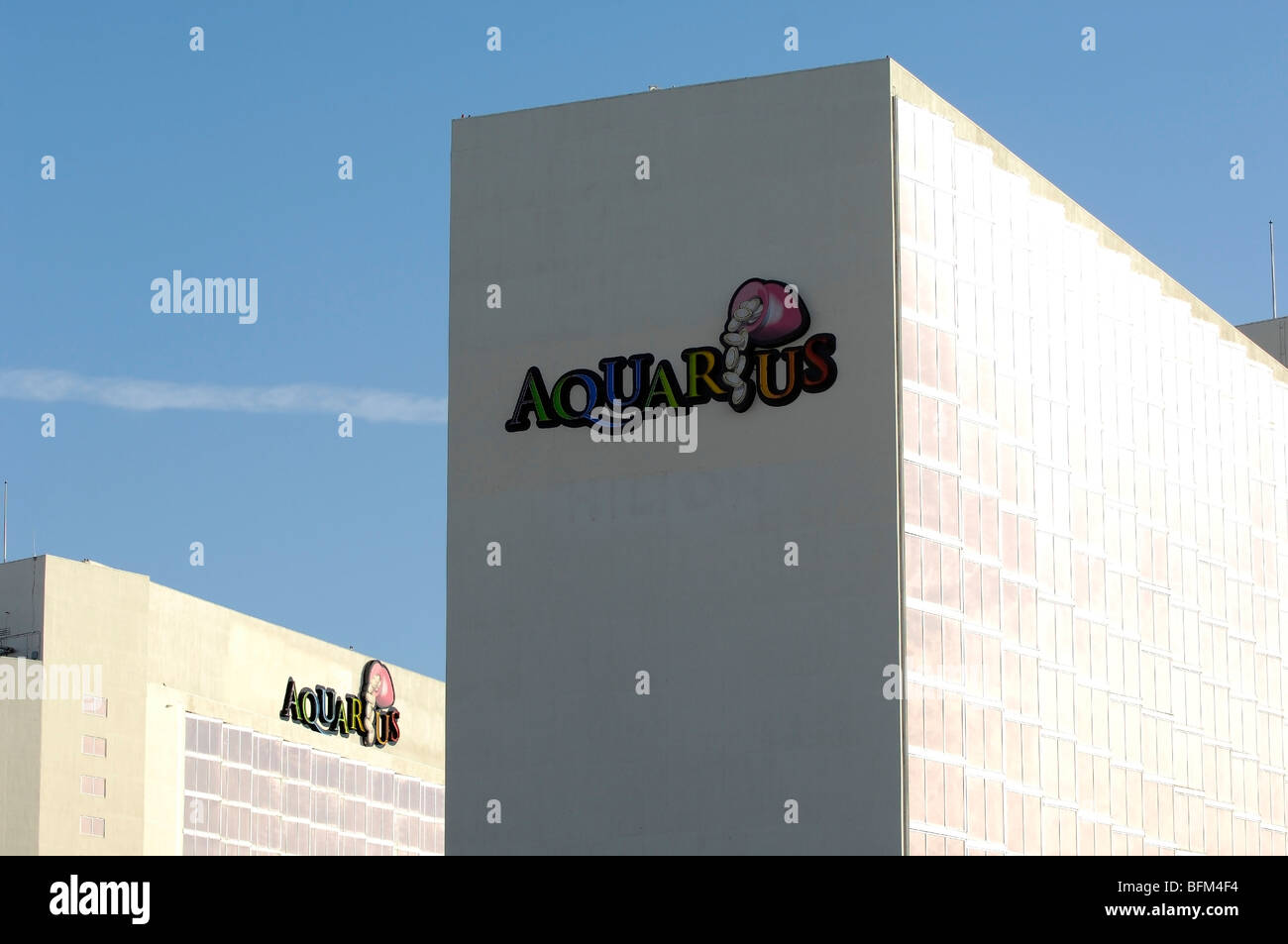 Aquarius Casino and Hotel, Laughlin, NV Stock Photo
