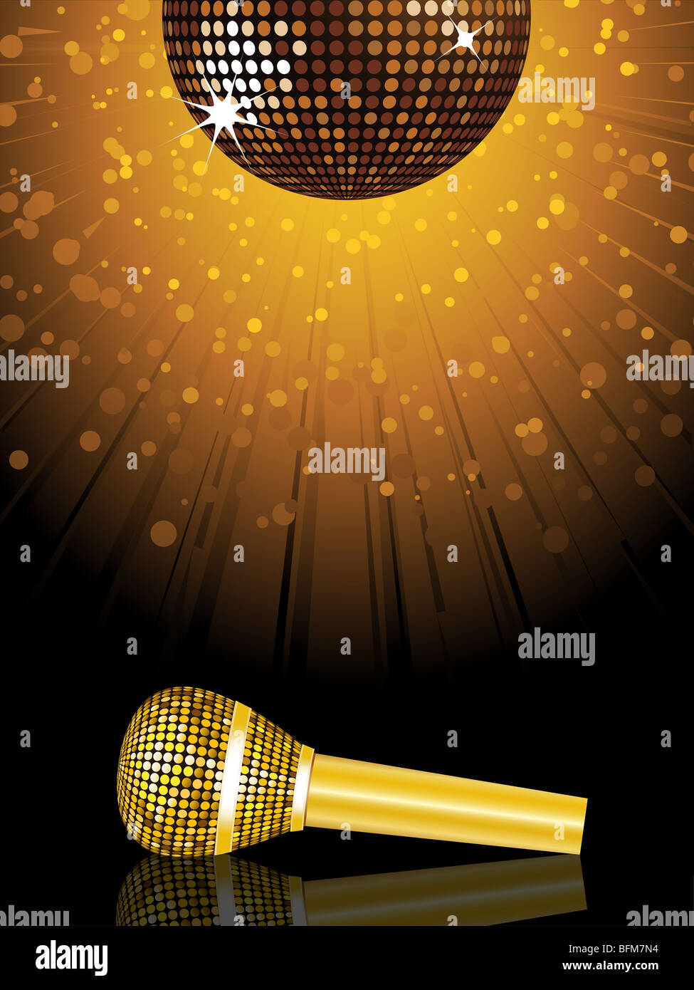 На шаре караоке. Золотой микрофон. Микрофон с золотом. Караоке фон. Золотой диско шар.
