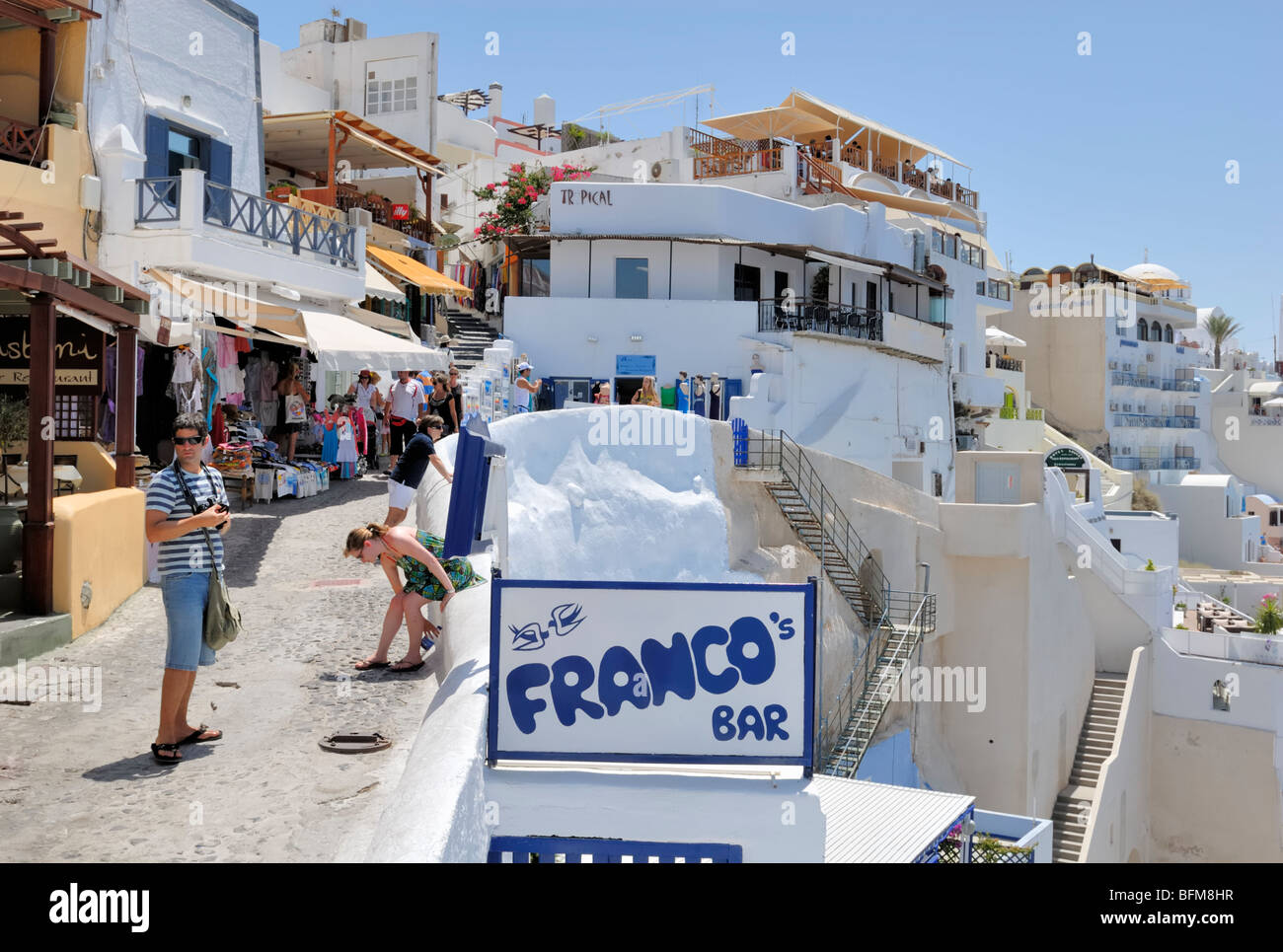 Town Club in Santorini, Fira Town