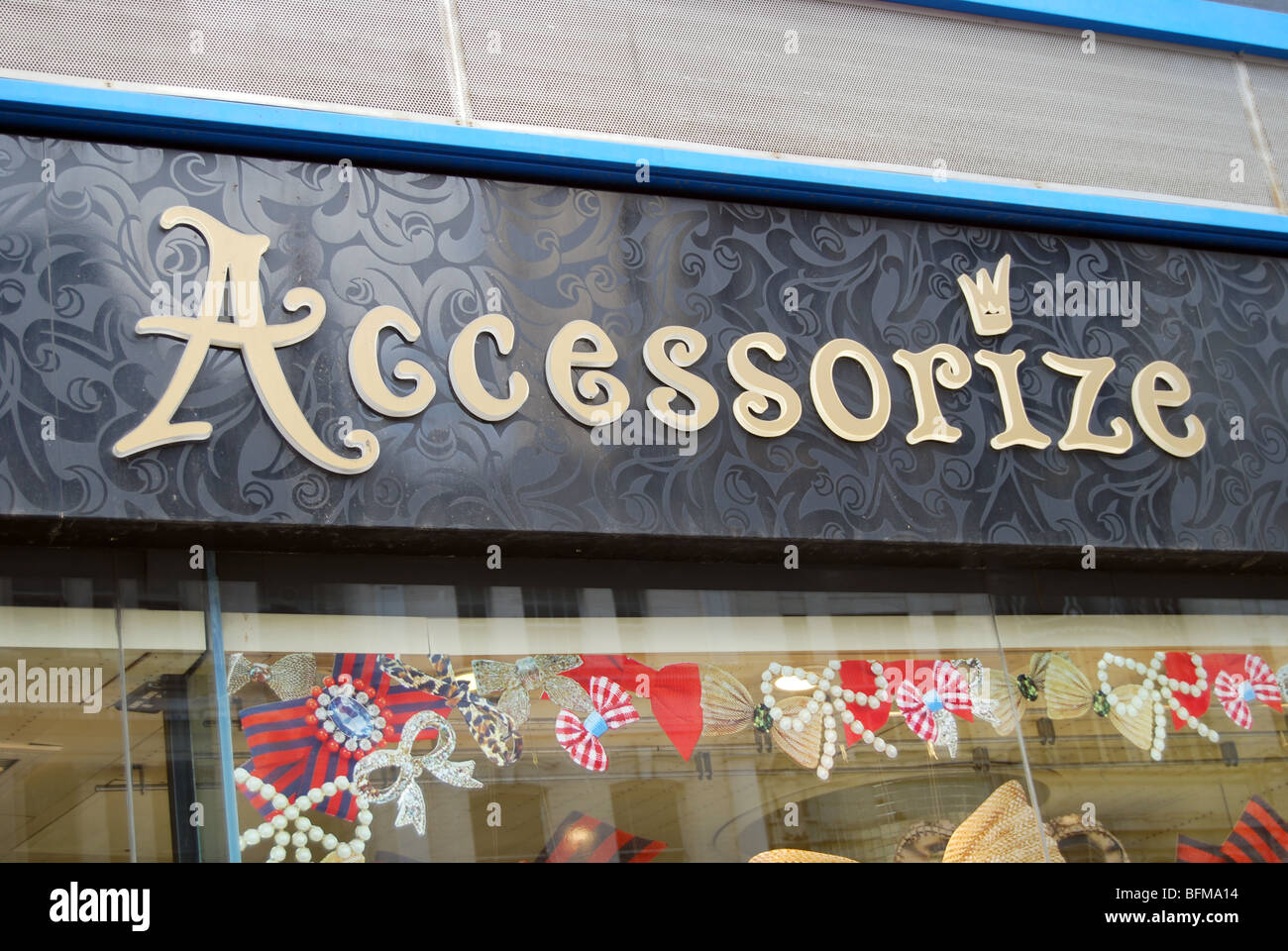 Accessorize shop logo Stock Photo Alamy