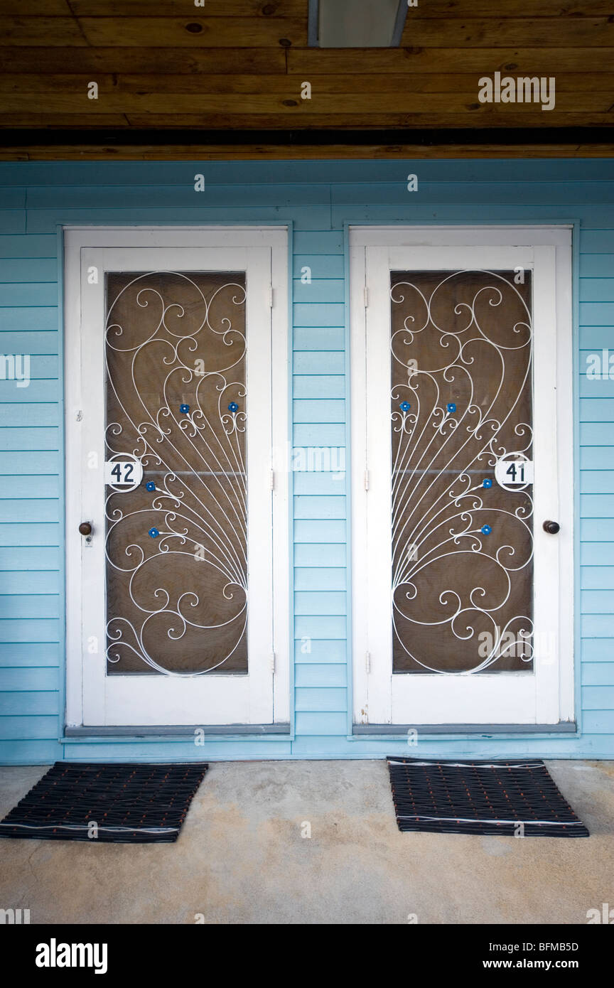 Motel in Lake Saranac, Adirondacks, New York State, USA Stock Photo - Alamy