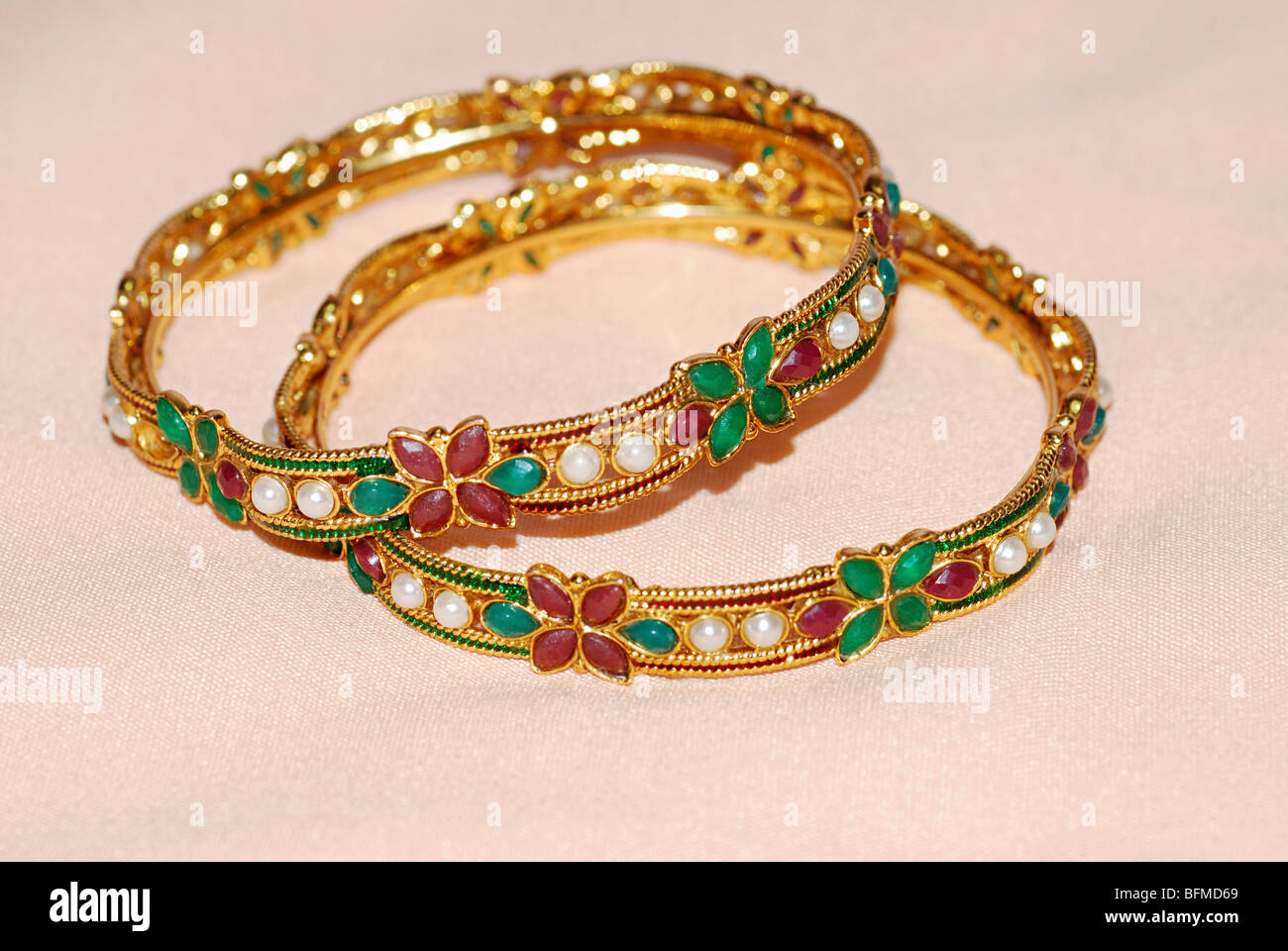 fancy item bangles high resolution stock photography and images alamy https www alamy com stock photo jewelry stone studded bangle set 26879617 html