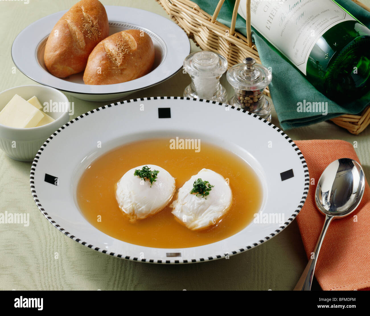 Consomme Soup High Resolution Stock Photography and Images - Alamy