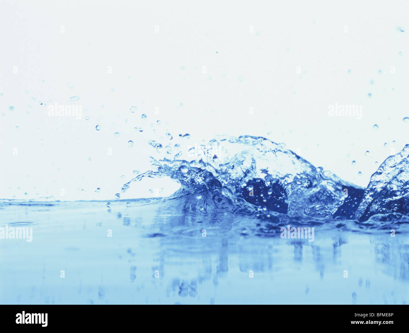 Water splashing Stock Photo