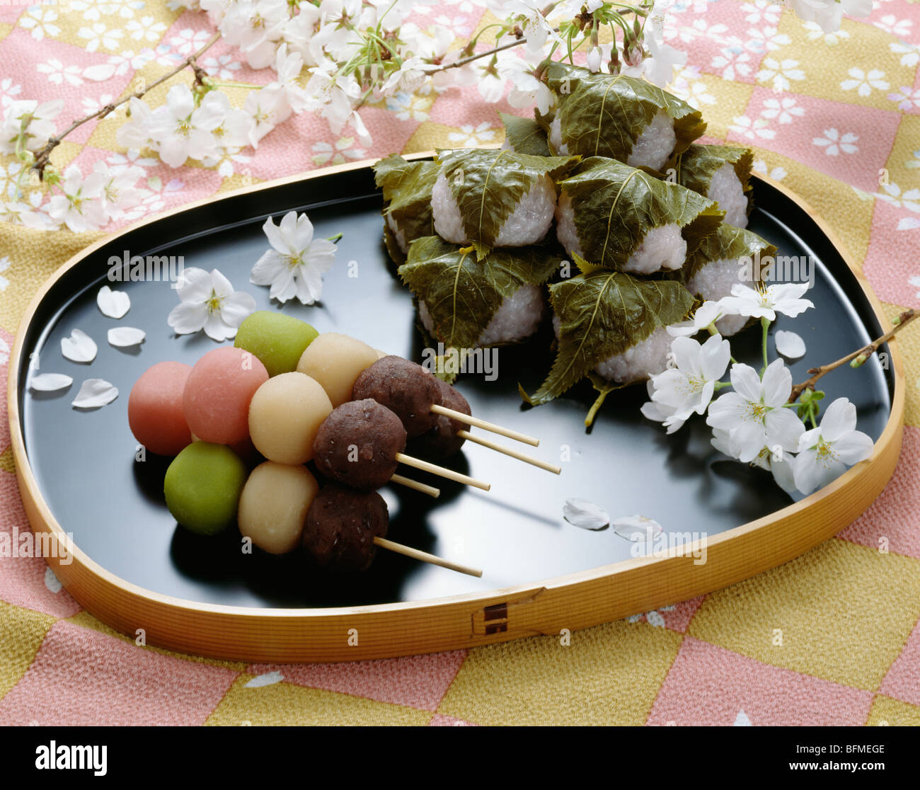 Dango and mochi Stock Photo Alamy