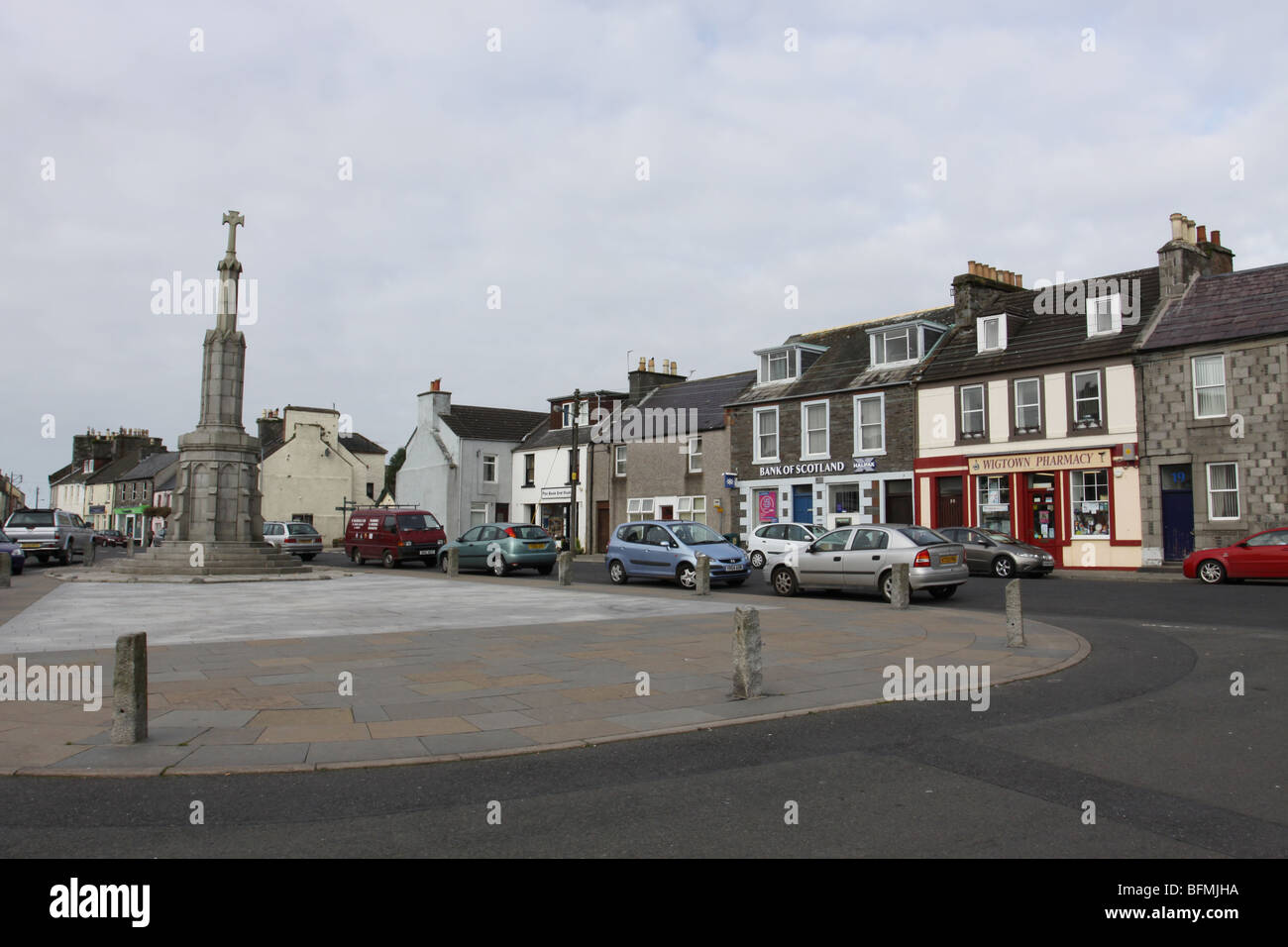 Main Street Wigtown, Dumfries and Galloway, Scotland September 2009
