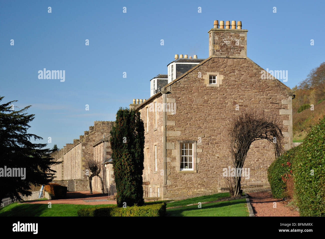 Robert Owen's House, New Lanark, Lanarkshire, Scotland, United Kingdom